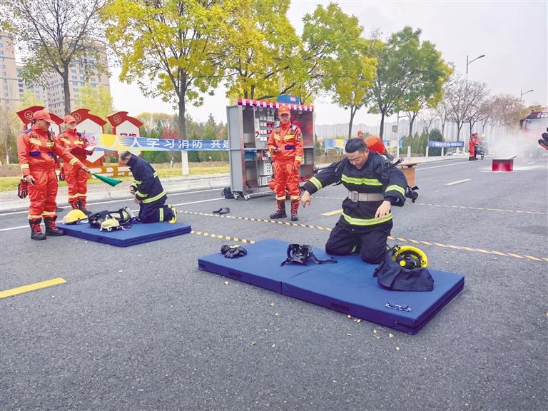 提高應急能力 共建平安家園